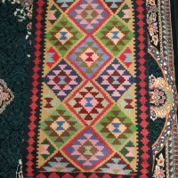 گلیم دست بافت پشمی