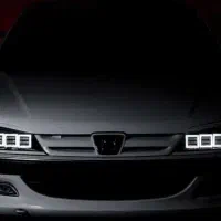 چراغ جلو اسپرت طرح بوگاتی پژو پارس