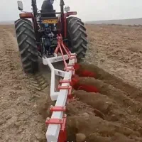 آماده سازی و شخم زمین با تراکتور
