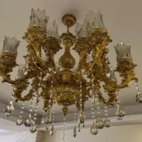 لوستر برنجی جدید|لوستر و چراغ آویز|تهران, حکیمیه|دیوار