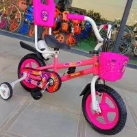 پخش کلی۱۲ سایز۱۶ سه چرخه پشتی دار|دوچرخه، اسکیت، اسکوتر|مشهد, توس (بلوار توس)|دیوار