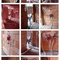 لوله کش آب. تاسیسات طلوعی. محمود آباد. آمل. سرخرود