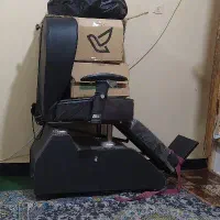 صندلی و آینه نو آرایشگاه|آرایشگاه و سالنهای زیبایی|دوگنبدان, |دیوار