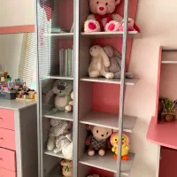 سرویس کامل تخت و کمد دخترانه