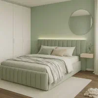 تخت تدی / تولیدی|تخت و سرویس خواب|آمل, |دیوار