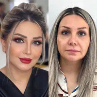 میکاپ و شنیون با ماندگاری بالا