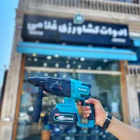 دریل بتن کن شارژی ماکیتا ۳،۵کیلویی دوکاره چکش|مصالح و تجهیزات ساختمان|رشت, بلوار گیلان|دیوار