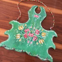 جاکلیدی (کلیدآویز) چوبی- مینیاتورکاری با دست