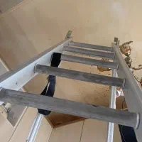 نردبام دو تکه المینیوم هجده پله