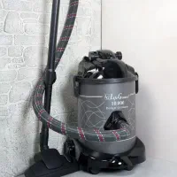 جاروبرقی سطلی لایف گارد+ لوله استیل خرطوم کنفی