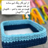 سبد تریکو فقط هزینه مواد|اسباب و اثاث بچه|زاهدان, |دیوار