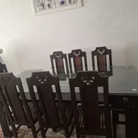 ناهار خوری ۸ نفره چوب