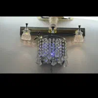 دو عدد لوستر همراه با ۲دیوار کوب تکی و یکجا|لوستر و چراغ آویز|تهران, تهرانسر شرقی|دیوار