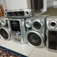 سیستم صوتی خانگی قدیمی پاناسونیک|سیستم صوتی خانگی|رباط‌کریم, نصیرشهر|دیوار