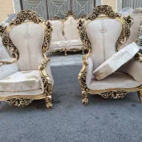 مبل کلاسیک 9نفره بابهترین چوب گردو مبلمان مرادی|مبلمان خانگی و میز عسلی|تبریز, |دیوار