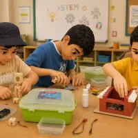 برگزاری کلاس رباتیک،نجاری،معماری،الکترونیک