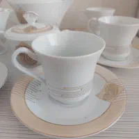 سرویس چایخوری ۱۷ پارچه اکبند با جعبه|ظروف سرو و پذیرایی|تهران, سلسبیل شمالی|دیوار