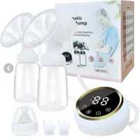 شیردوش برقی اتوماتیک MY-372 دو شیشه و ننو بانوج