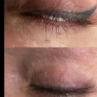 ریموو تخصصی تتوی ابرو و خط چشم و بدون آسیب|خدمات آرایشگری و زیبایی|بم, |دیوار