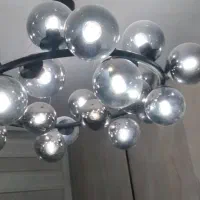 لوستر۲۵ شاخه سالم وتمیز بدون لامپ