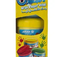 آبرنگ و مداد شمعی و رنگ انگشتی  و...
