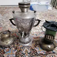 سماور و ترازو و چراغ خوراک پزی