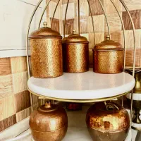 استند سنگ و جا ادویه مسی