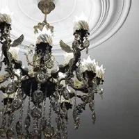 لوستر تمام برنج کاملا نو