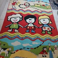 فرش کودک کارکرده ولی قابل استفاده|فرش|بهارستان, |دیوار