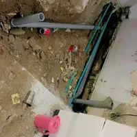 لوله کشی آب فاضلاب نشتی گیری لکه کاری