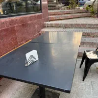 چهار عدد میز فلزی مناسب فضای باز|کافیشاپ و رستوران|تهران, سعادتآباد|دیوار