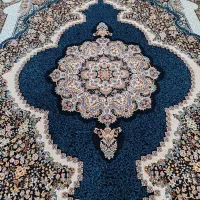 یک تخته فرش 9متری سلطان مدرن سورمه ای|فرش|قم, نیروگاه|دیوار