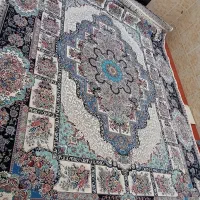 یه جفت فرش ۱۲ متری برجسته ۱۲۰۰ شانه تراکم ۳۶۰۰|فرش|اقلید, |دیوار