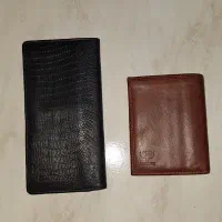 کیف پول طبیعی چرم مردانه