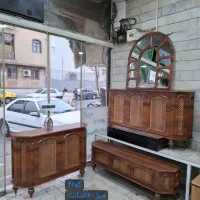 آماده ارسال (میز تلویزیون آینه کنسول)شاهان|بوفه، ویترین، کنسول|تهران, شهرک ولیعصر جنوبی|دیوار