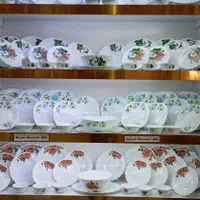 (آرکوپال)لب طلا/خاکستری کنگره/25pcs ارسال درب منزل|ظروف سرو و پذیرایی|مشهد, شهید آوینی|دیوار