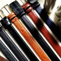 کمربند چرم طبیعی با ضمانت یک ساله|کیف، کفش، کمربند|کرج, عظیمیه|دیوار