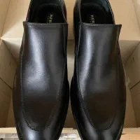 کفش چرم طبیعی دست دوز کرمانی
