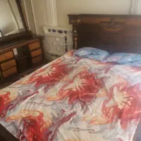 سرویس خواب چوبی دونفره