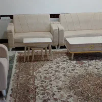 مبل راحتی و  جلو مبلی عالی ۷ نفره در حد صفر|مبلمان خانگی و میز عسلی|بوکان, |دیوار