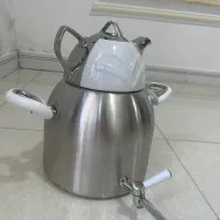 قوری وکتری شیر دار|قوری، کتری، قهوهساز دستی|طاهرگوراب, |دیوار