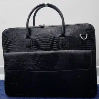 کیف اداری مردانه چرم طبیعی نو