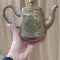 قوری هندی ماشین برنزی