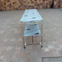 دو عدد میز کار استیل سه طبقه سفارشی ساز|کافی‌شاپ و رستوران|تهران, شکیبا|دیوار