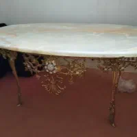 میز جلو مبلی برنز