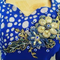 جواهردوزی|لباس|میانه, |دیوار