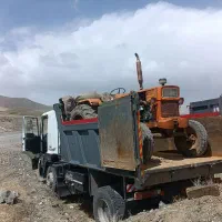 حمل و نقل شن ماسه اجر و خاکبرداری با کمپرسی آمیکو