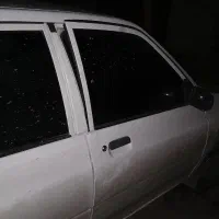راننده خانم با پراید آماده سرویس کارخانه