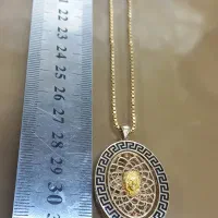 طلا مدال دوطرفه ورساچه و زنجیردیپلمات(بدون اجرت)|جواهرات|تبریز, |دیوار