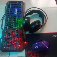 کیس گیمینگ قوی با لوازم /معاوضه|رایانه رومیزی|یزد, |دیوار